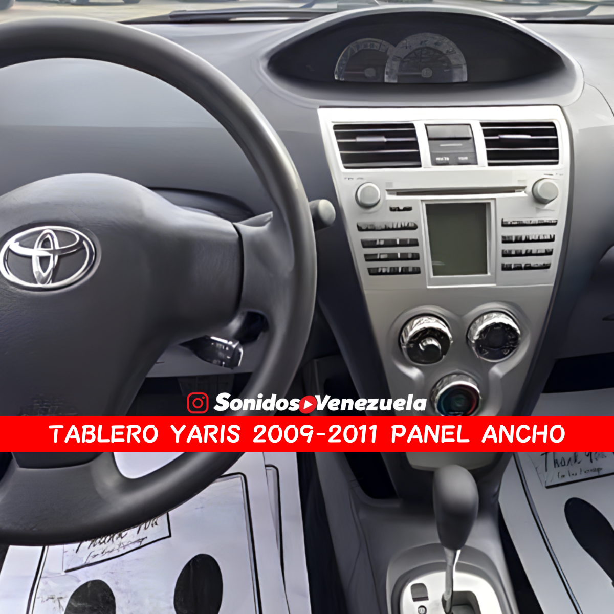 Tablero Yaris 2009-2012 (Panel Ancho)