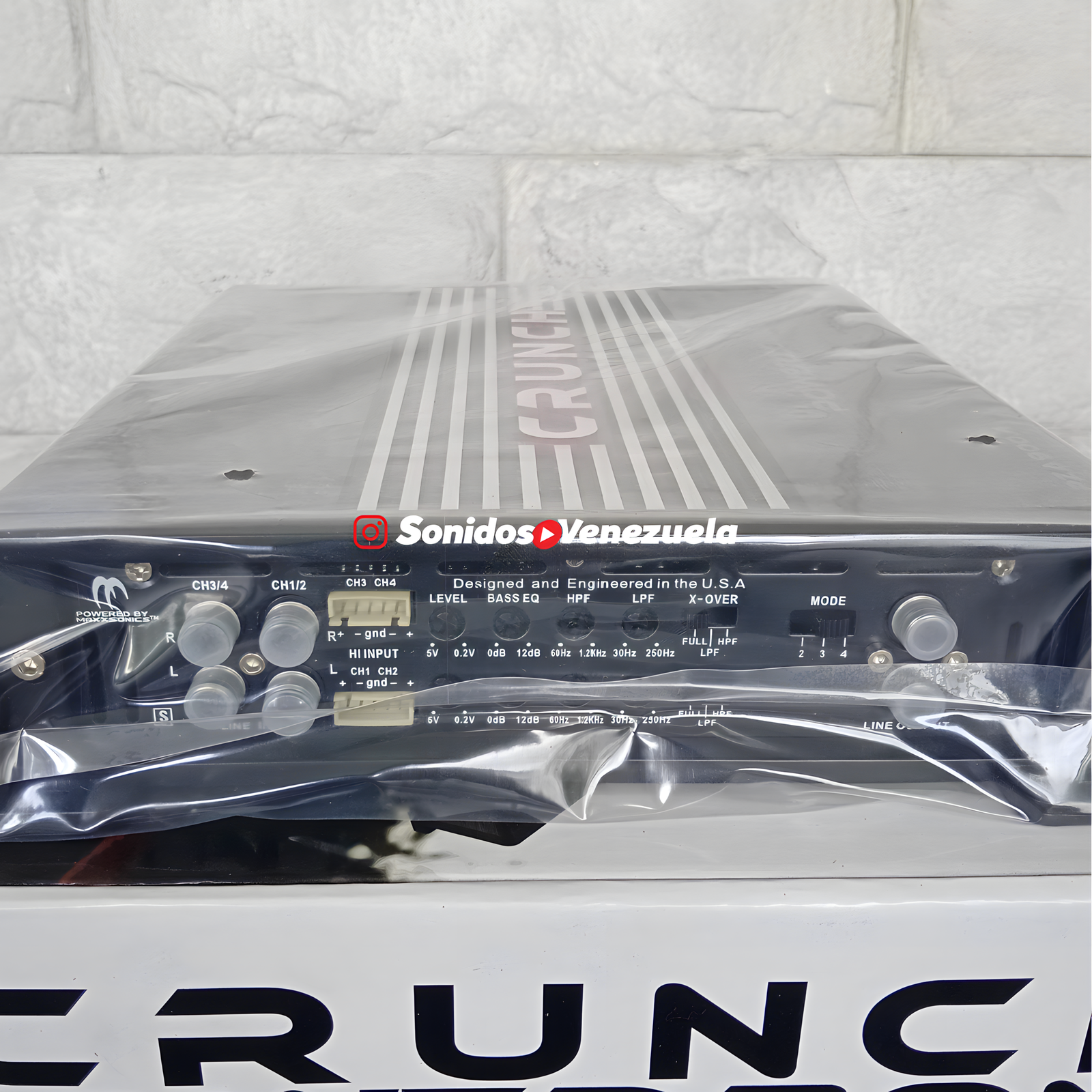 Amplificador 4 Canales Crunch 900.4 - Image 5