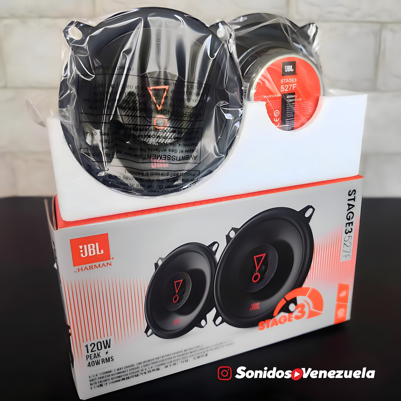Cornetas 5-1/4" JBL STAGE3527F de 40 RMS - Image 2