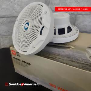 CORNETAS MARINAS MS6520 CON 60 RMS : 4 OHM : EL PAR
