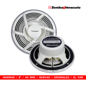 CORNETAS MARINAS TS-MR2040 DE 8 PULGADAS 200 WATTS : 40 RMS : EL PAR