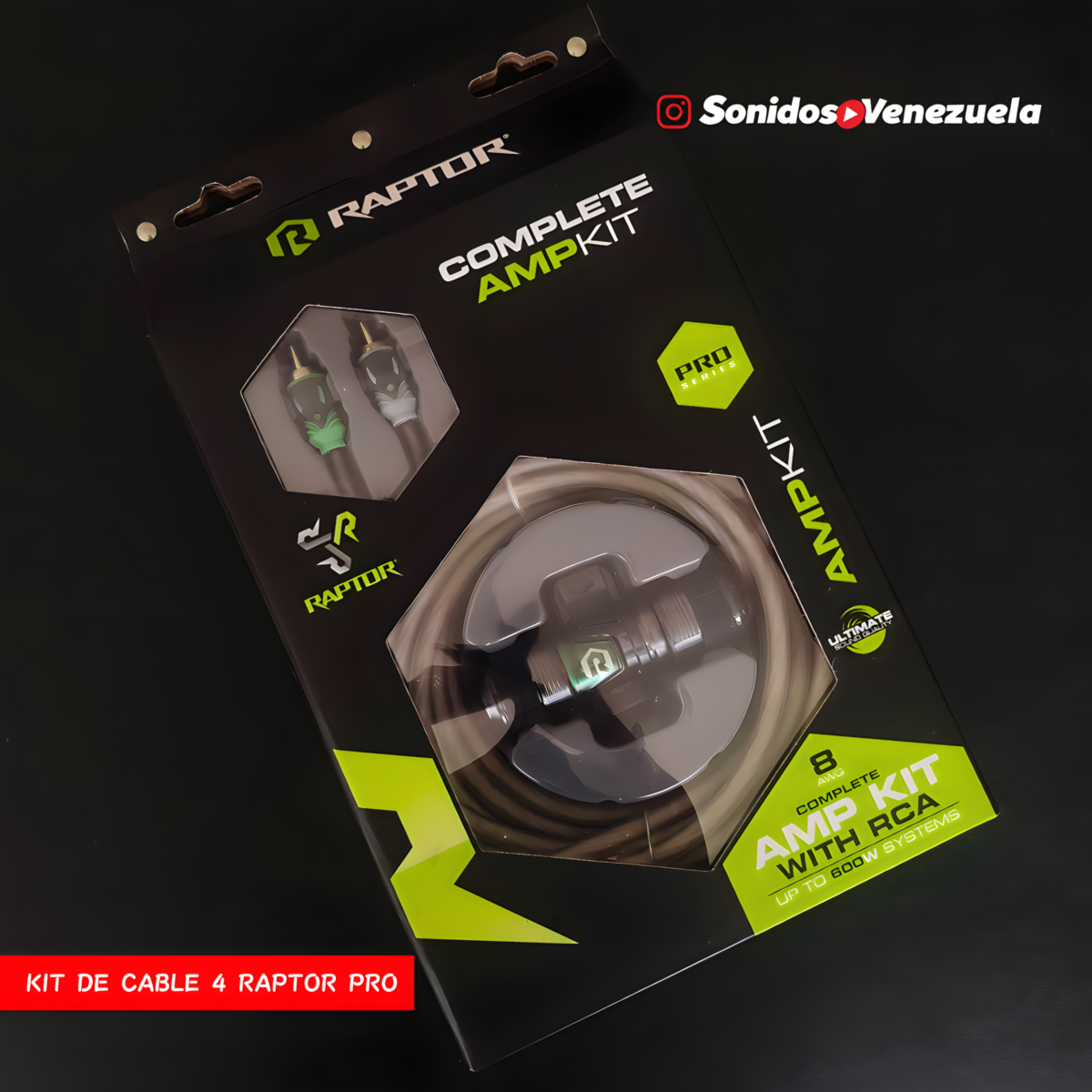 Kit de Cable 8 Raptor Serie Pro