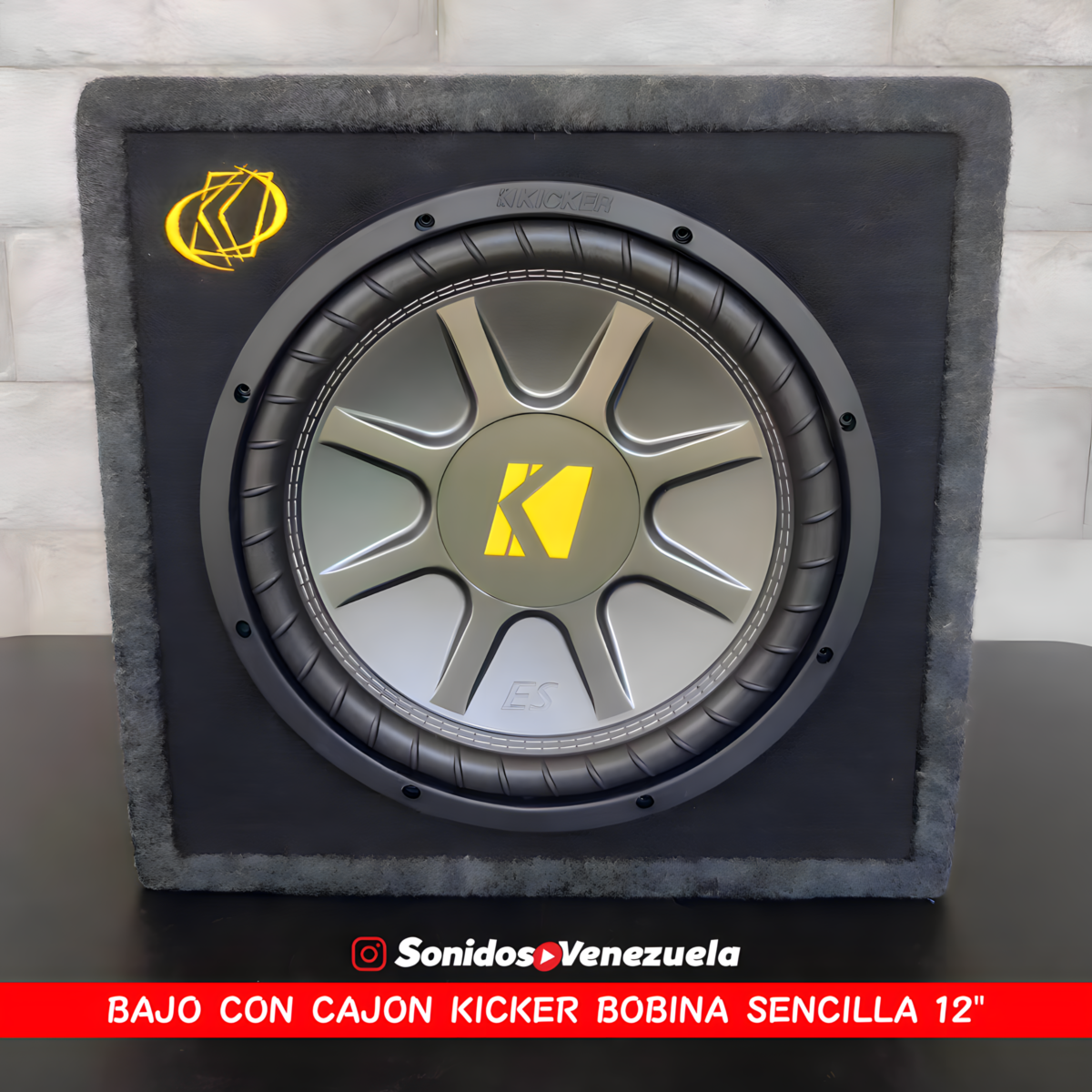 Bajo Con Cajon Original Kicker 12" VES124
