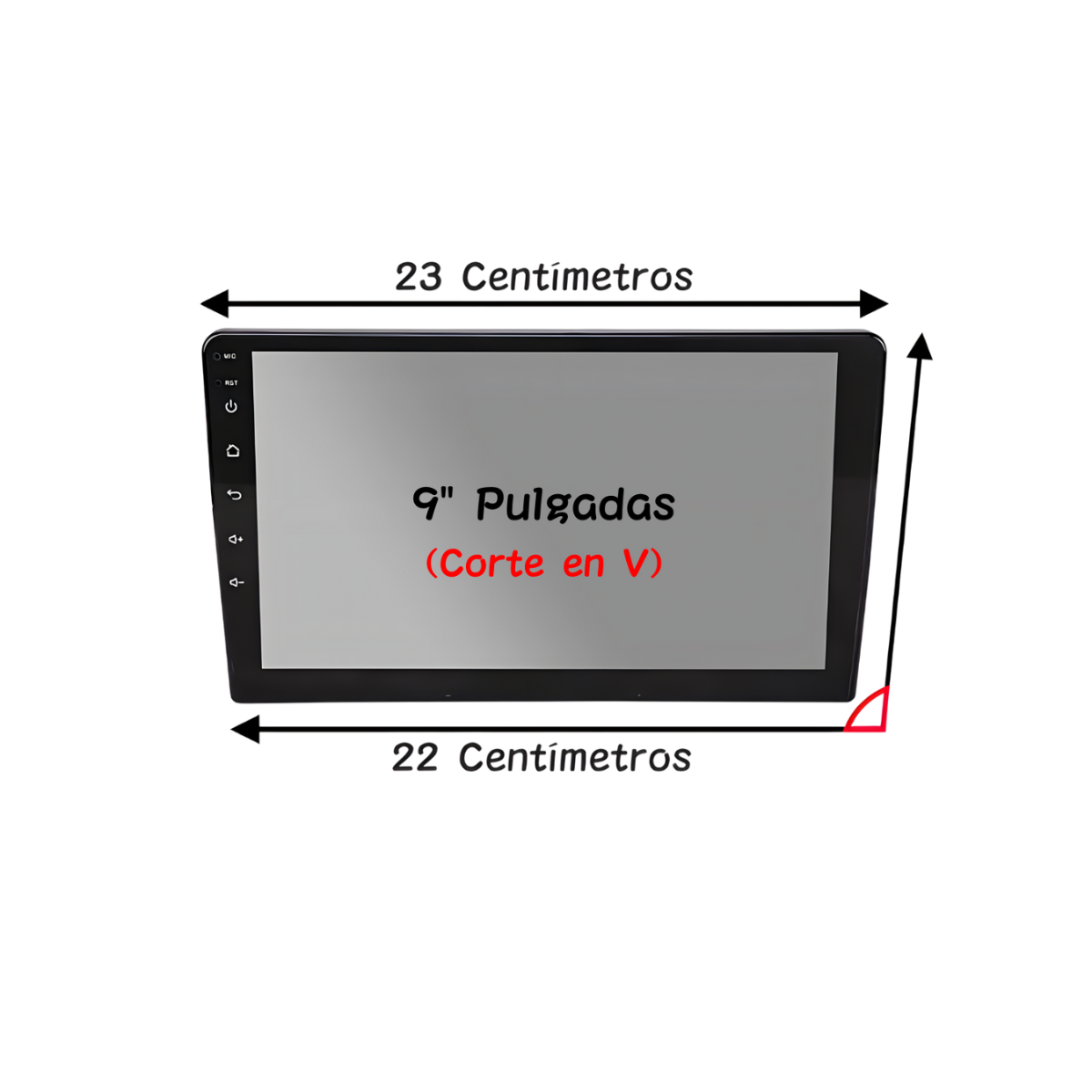 Pantallas 9" Pulgadas