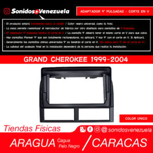 Adaptador 9 Pulgadas Para Grand Cherokee 1999-2004