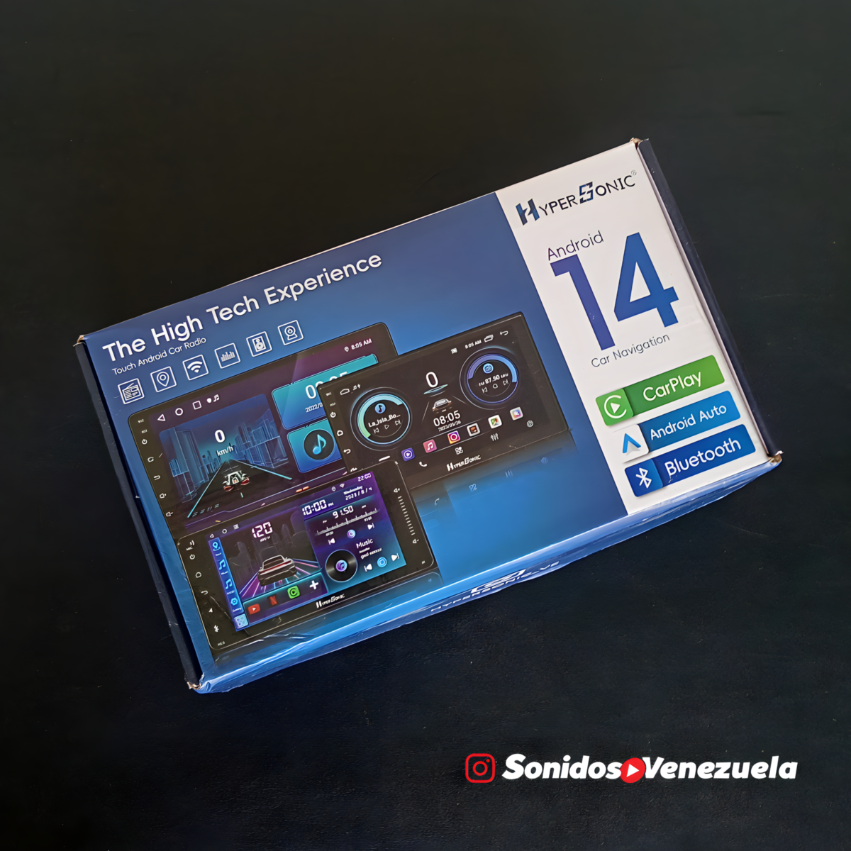 Pantalla 7″ Universal HyperSonic Tipo Android de 64 GB ROM y 4 GB RAM