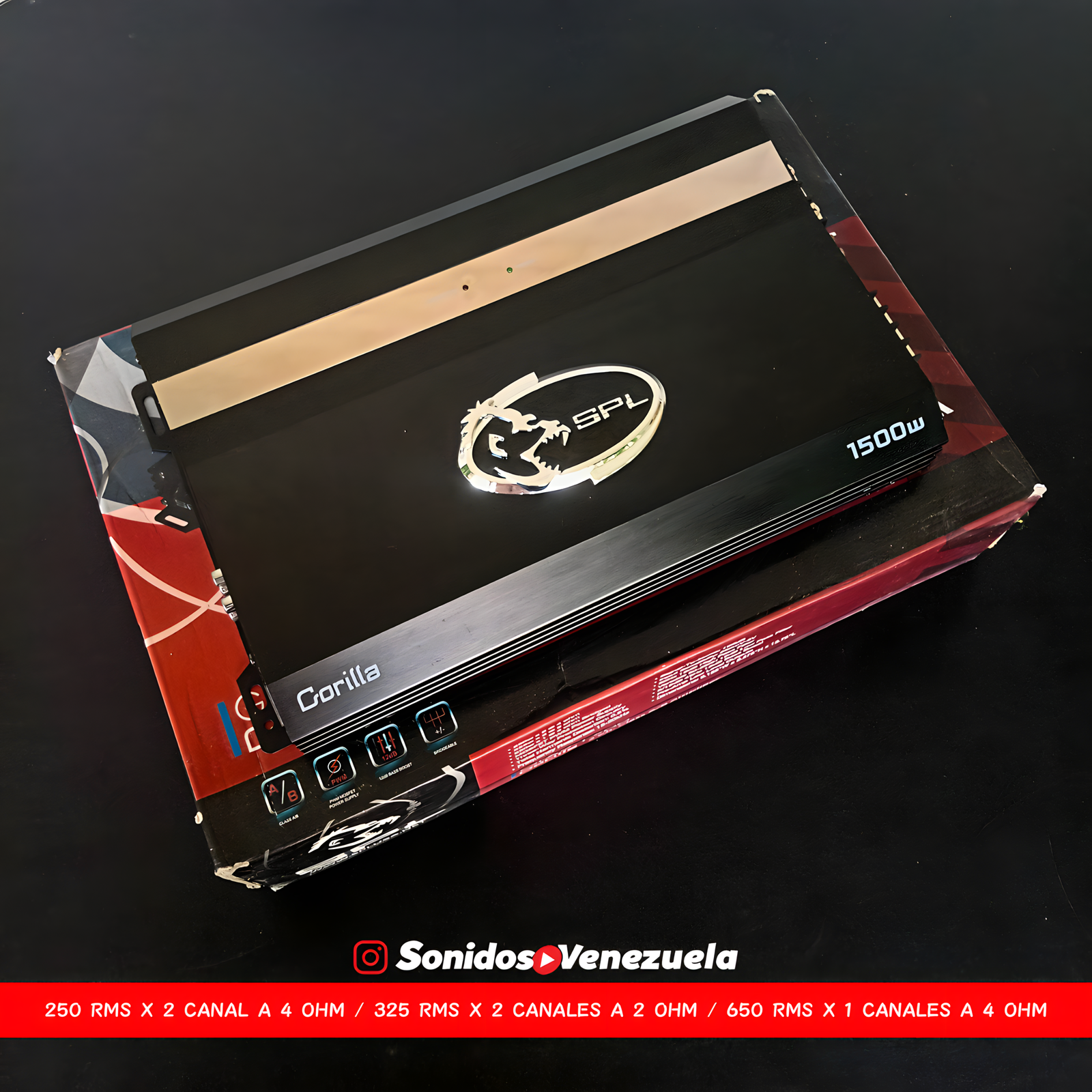 Amplificador 2 Canales SPL GLA2-1500
