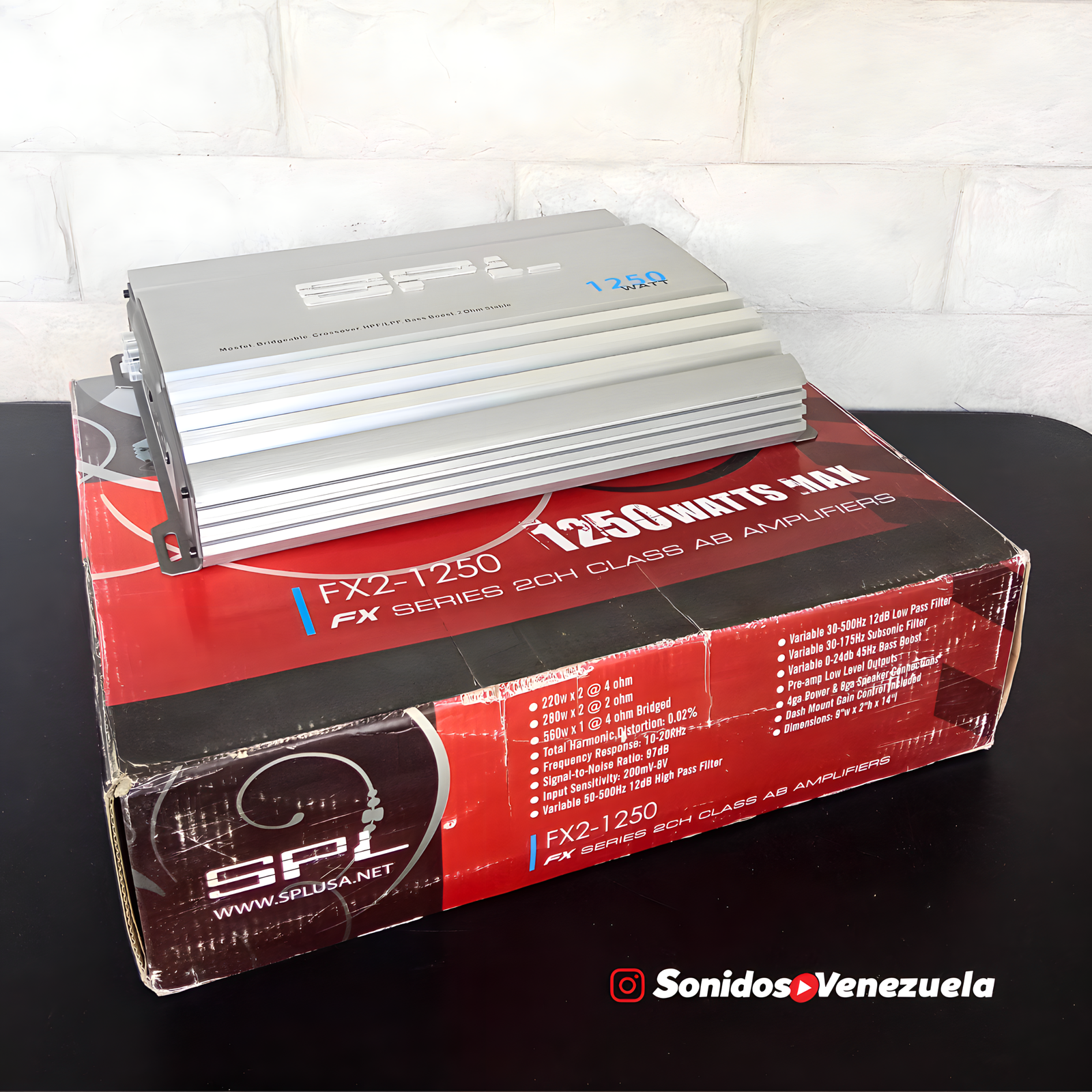 Amplificador 2 Canales SPL FX2-1250 - Image 3