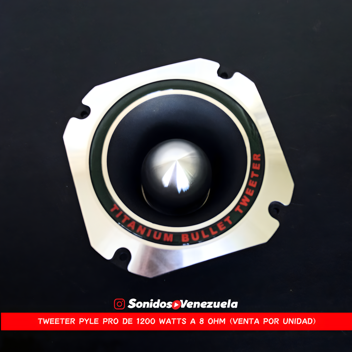 TWEETER PYLE PRO PDBT68 DE 1200 WATTS A 8 OHM (VENTA POR UNIDAD)
